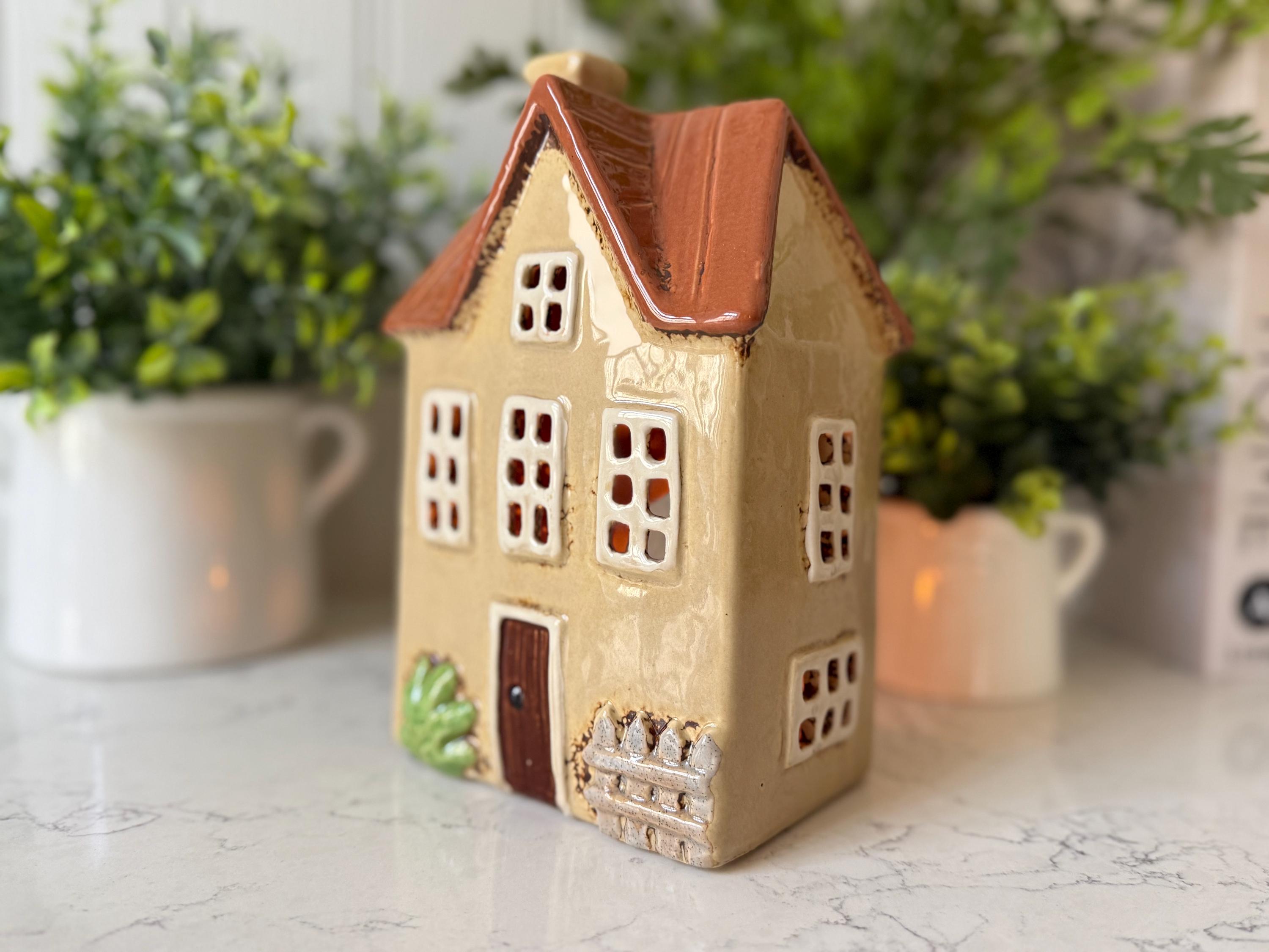 Macetero Village Pottery Macetero Shudehill Village Pottery - 4 Casitas En  Fila, Decoración Jardín, 16.5x33cm Macetero Decorativo Casitas, image size:3000x2250