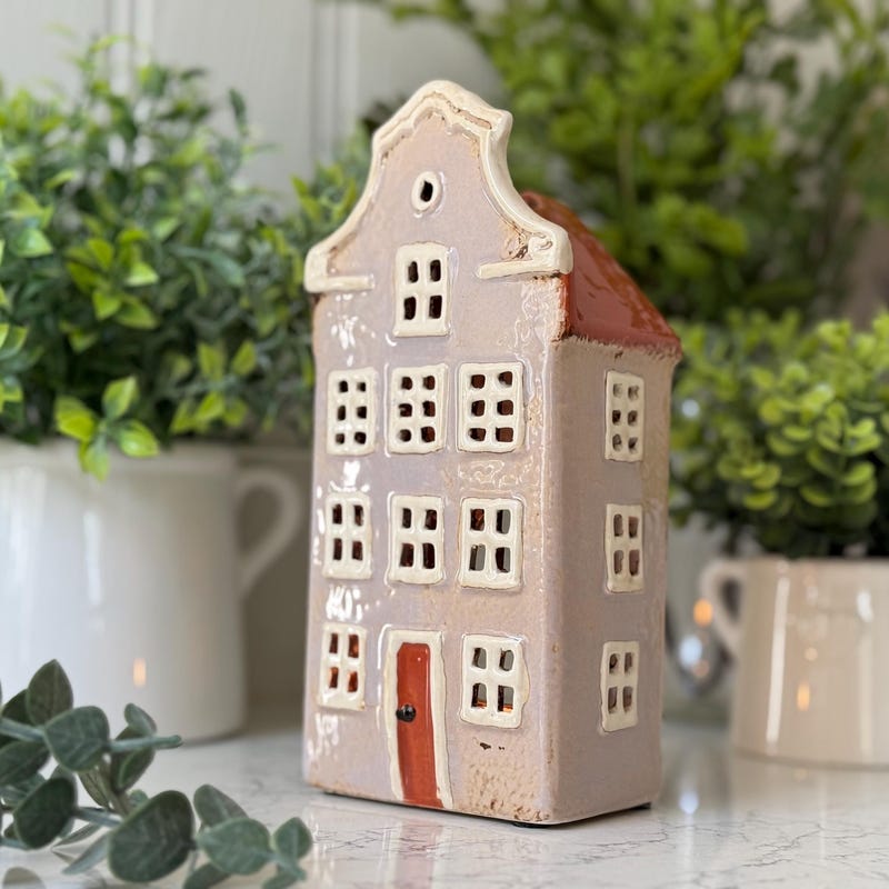 Keramik Haus Teelicht