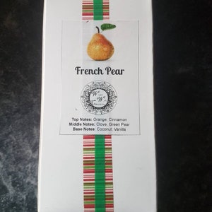 French Pear candle