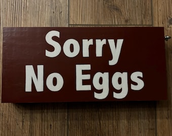Fresh Eggs ~ Egg Stand Sign~for Sale per Dozen~custom Wood Sign