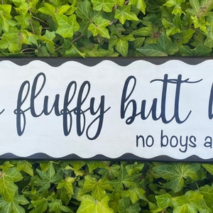 The fluffy butt hut chicken coop sign~Chicken coop decor~Chicken coop wood sign~Rustic chicken coop decor~no boys allowed