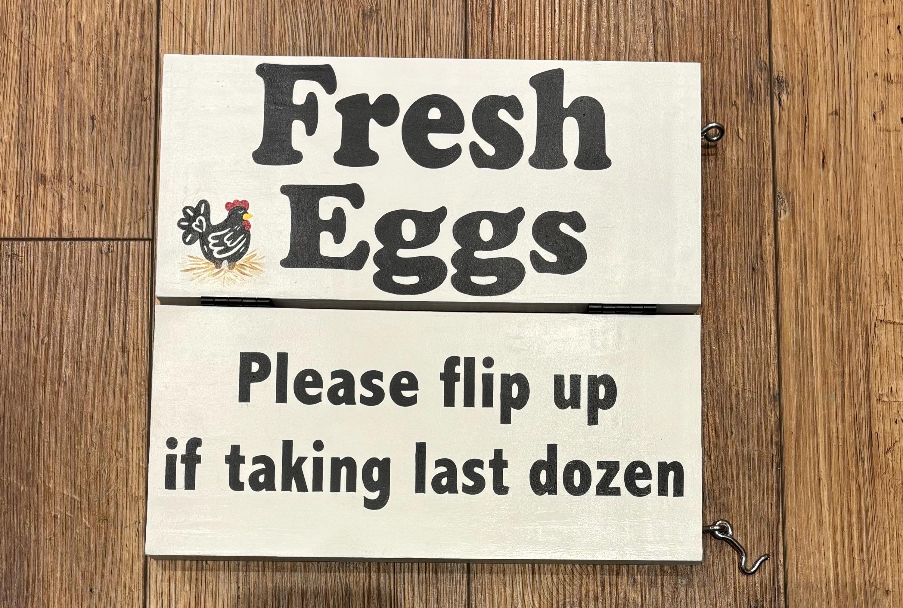 Buy Fresh Eggs ~ Egg Stand Sign~for Sale per Dozen~custom Wood