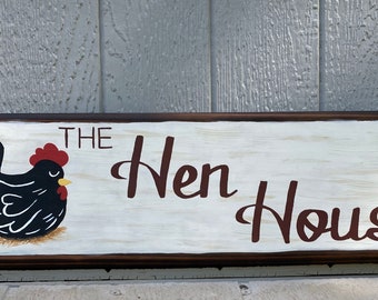 Chicken Coop Decor~The Hen House~Country Decor~Chicken Decor-Backyard Chickens