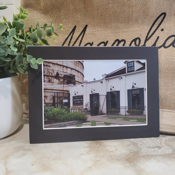 Magnolia Silos, Magnolia Market, Perfect gift for Christmas, Waco Texas 5x7 Matted Print