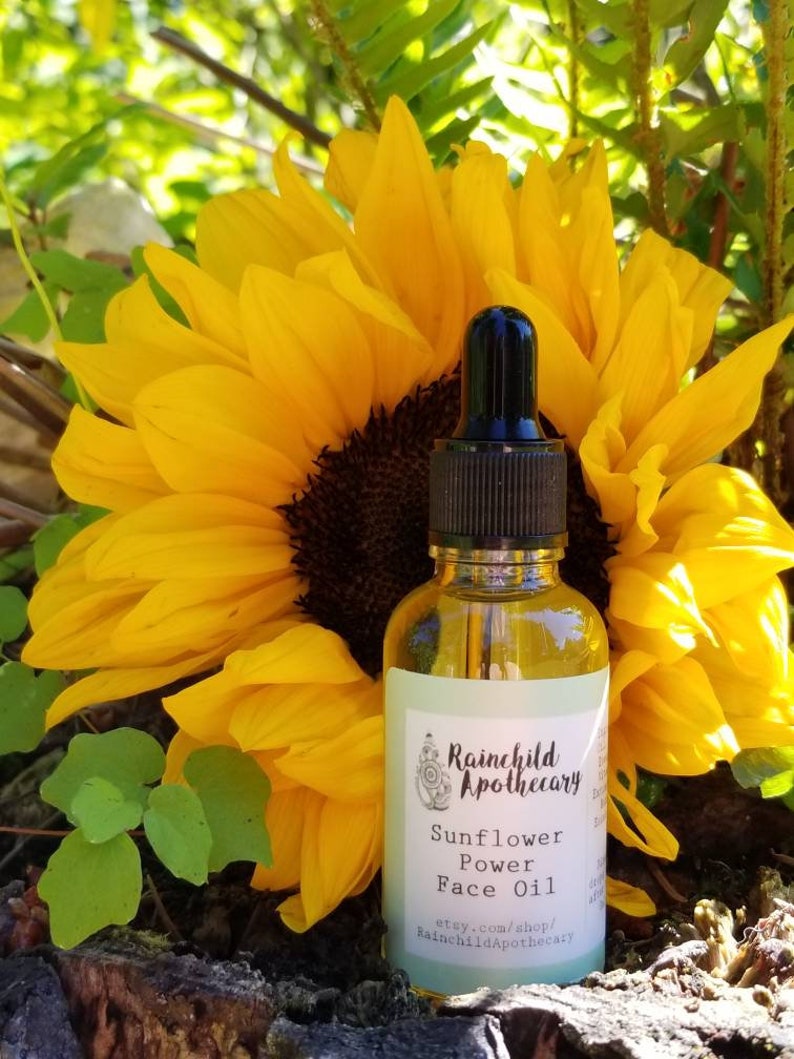 Sunflower Power Face Oil Etsy