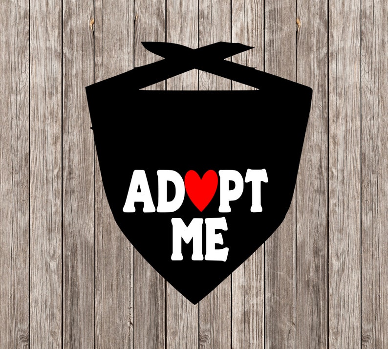 Adopt Me Dog Bandana For Every Bandana Ordered This Shop Will Also Make A Special Bandana For A Shelter Dog