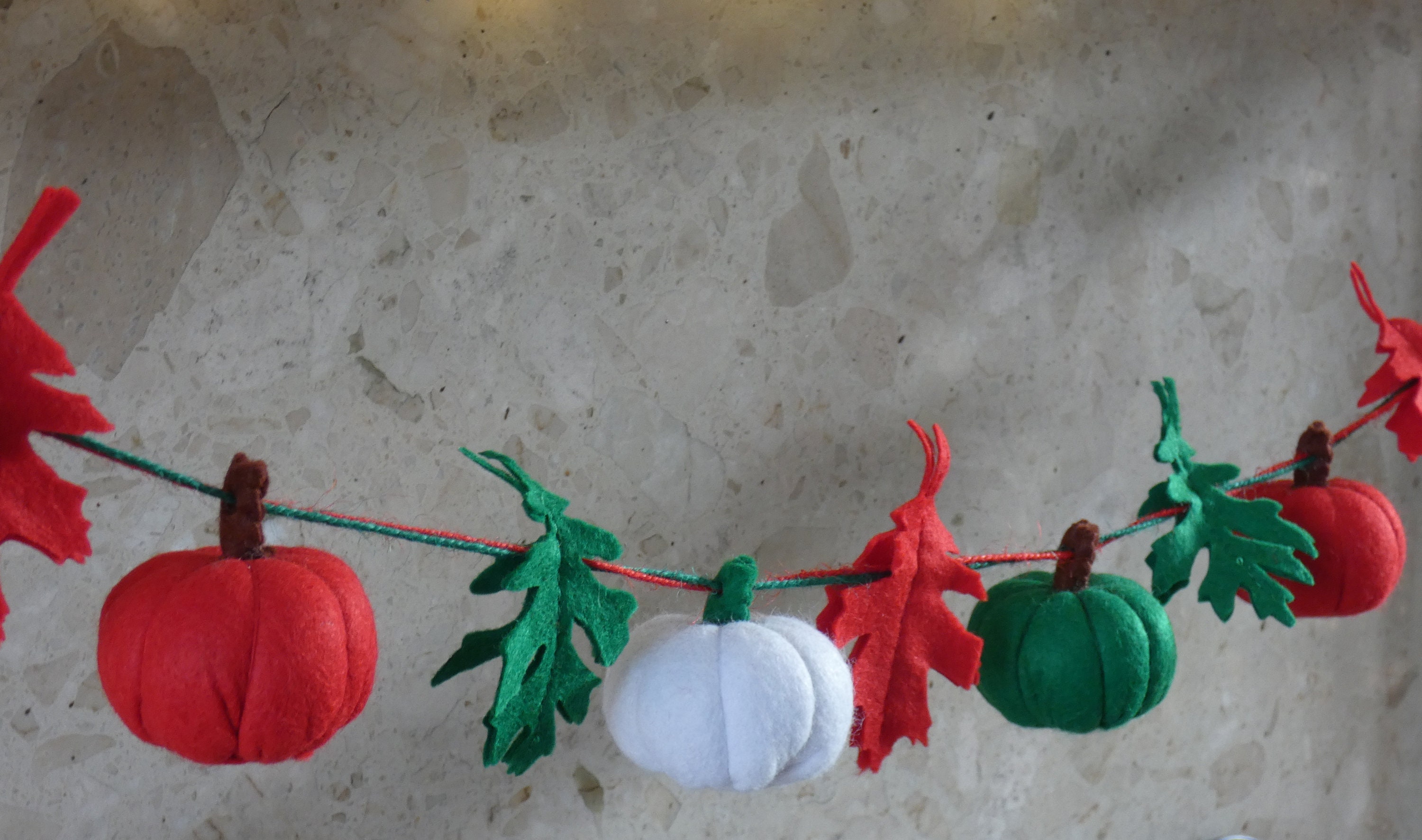 Zidoley Mini Filz Kürbis Deko - 9-teiliges Set Für Herbst & Halloween