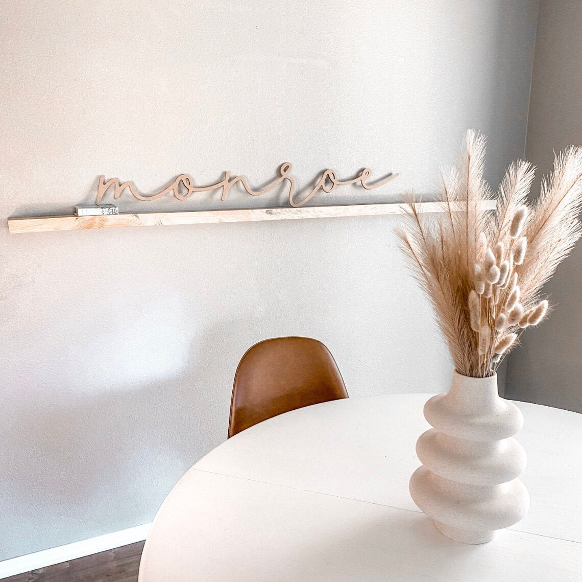 Laser Cut Words Laser Cut Name Sign Custom Wood Words Etsy