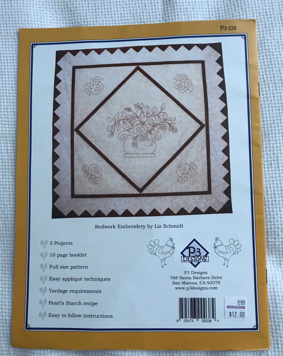 Double Delight by Pearl P. Pereira 3 Fullsize Quilt Patterns Etsy