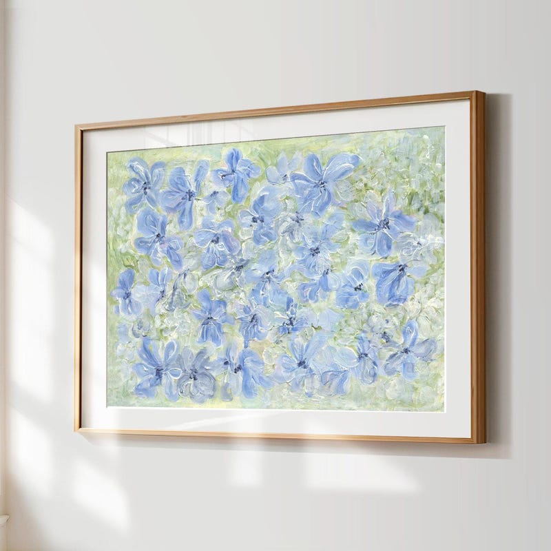 Prints Aesthetic Blue Green - Etsy