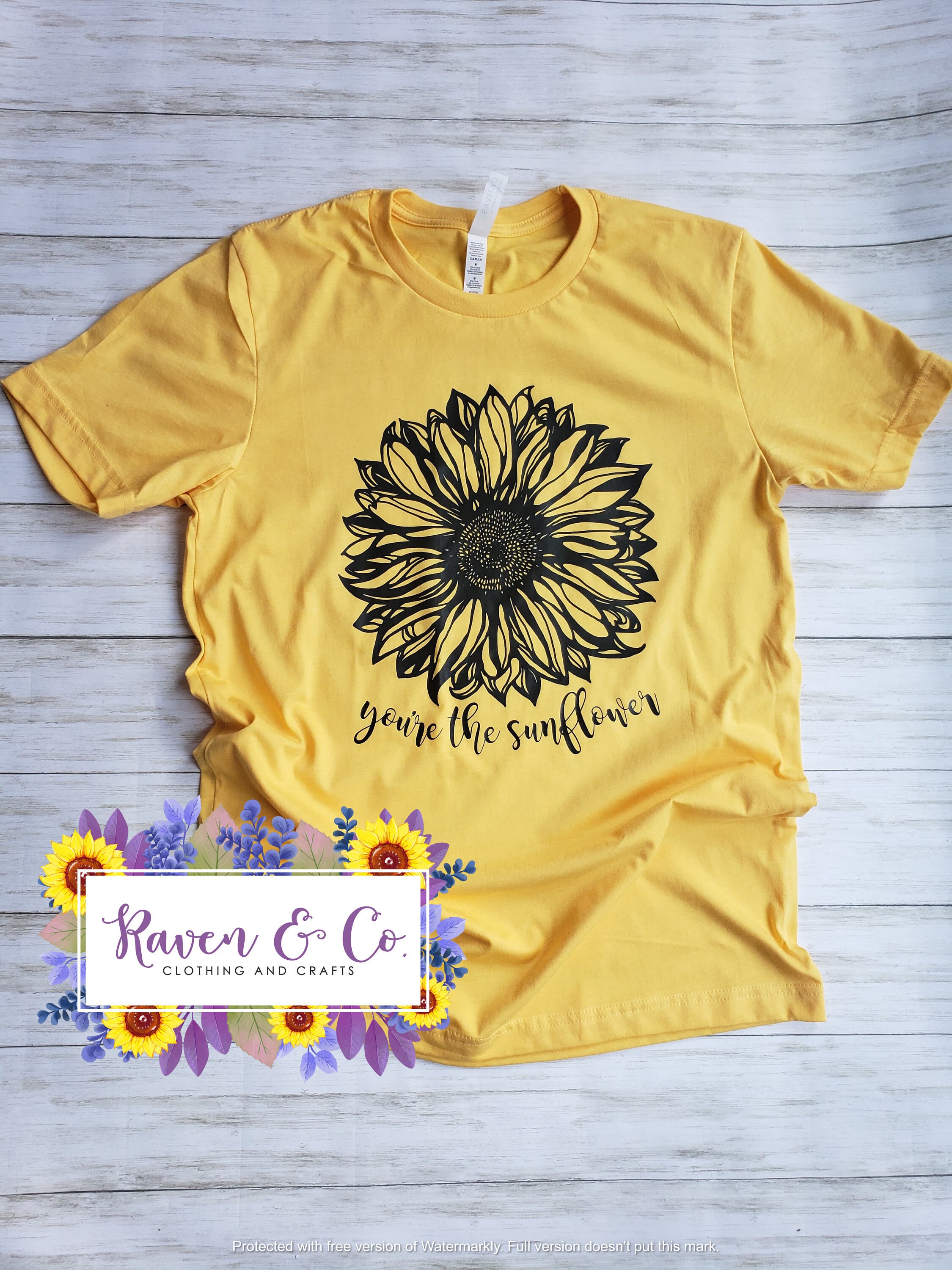 You Re The Sunflower Post Malone Tee Sunflower Tee Etsy
