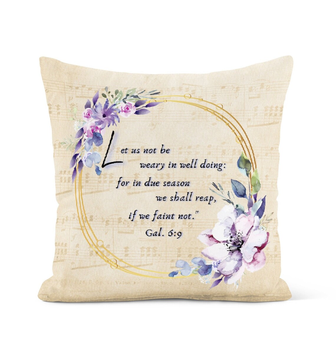 Bible Verse Pillow Scripture Pillow Christian Pillow Etsy