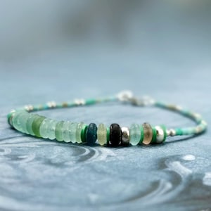 Ancient Roman Glass Vinyl And Afghan Turquoise Silver Bracelet Roman Empire Glass Jewelry Stackable Bracelet One Of Kind  Gifts For Her