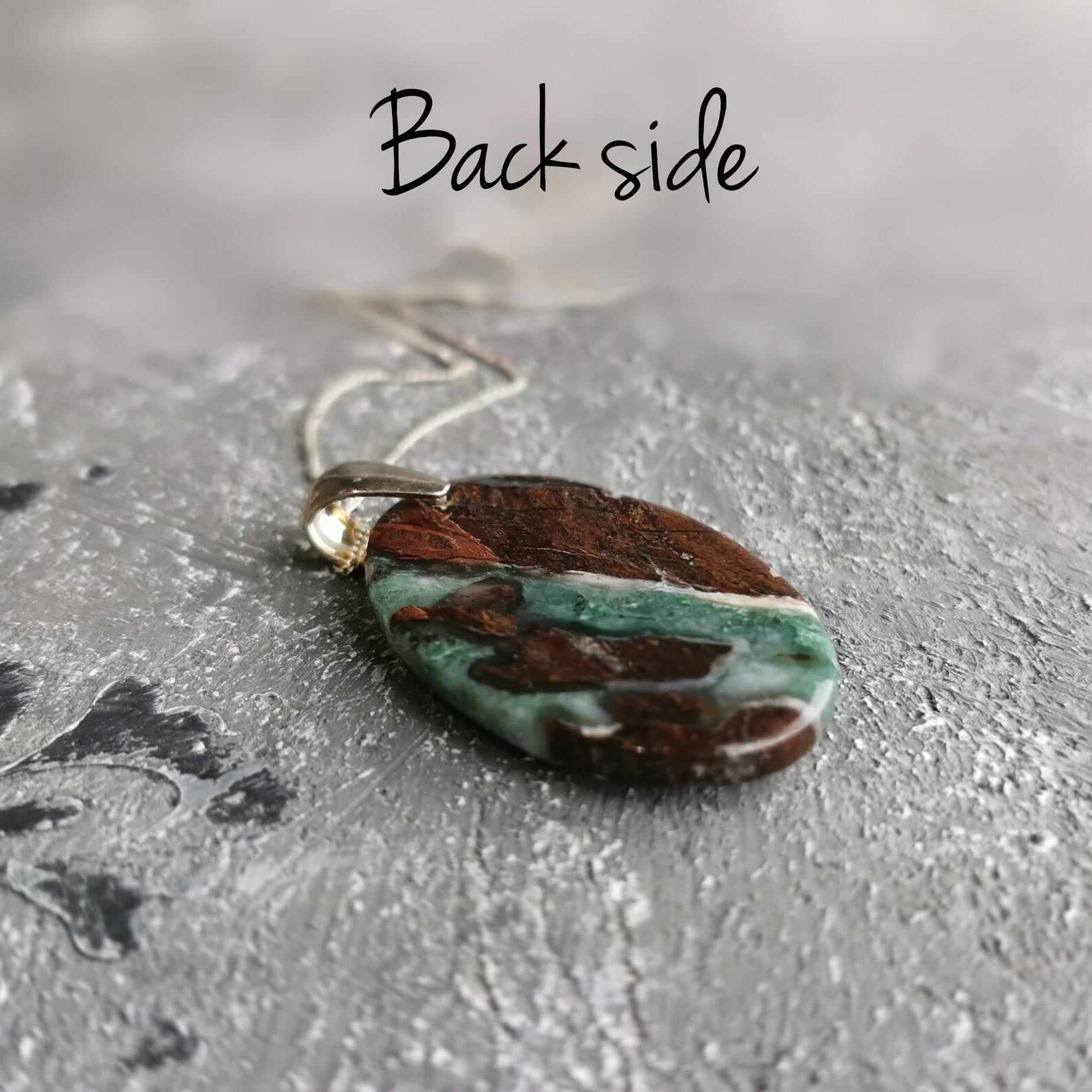 Chrysoprase 24” Copper Necklace