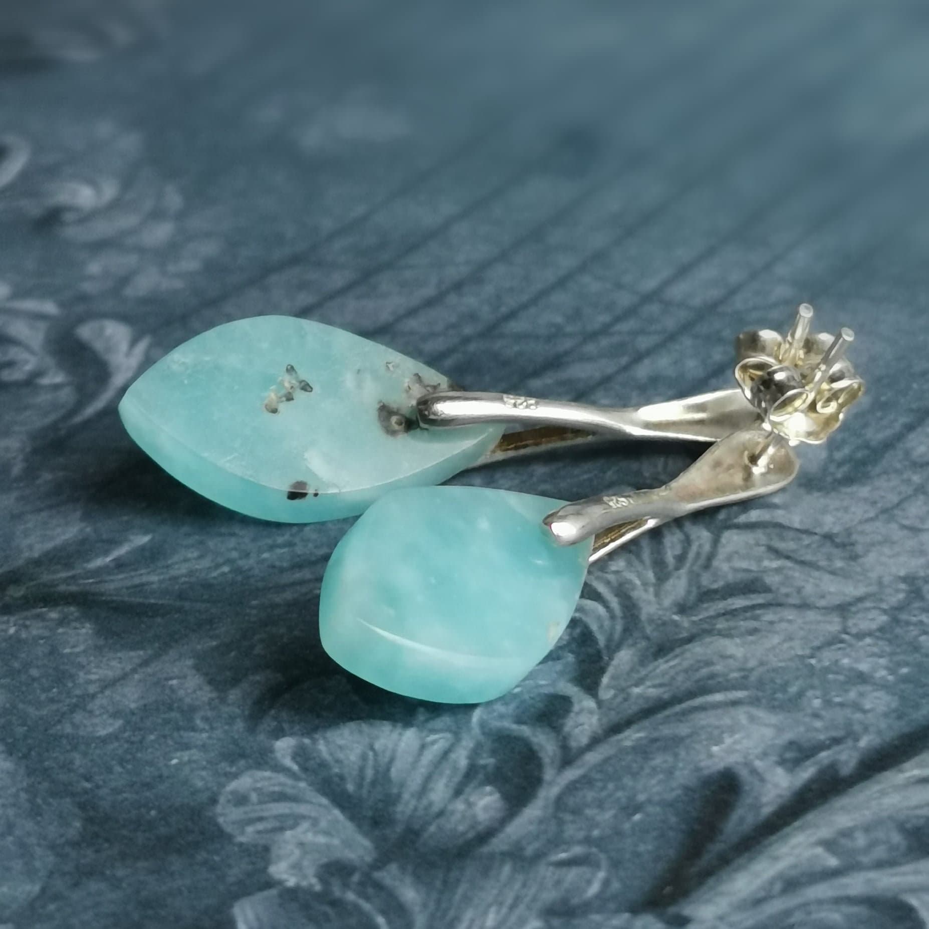 スミソナイト ピアス / Smithsonite Earring