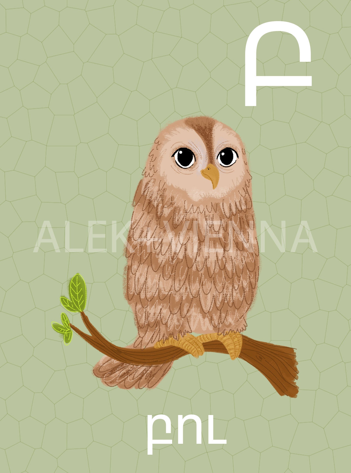 Armenian Animal Alphabet Card Set, Nursery Wall Cards, Animal Alphabet ...
