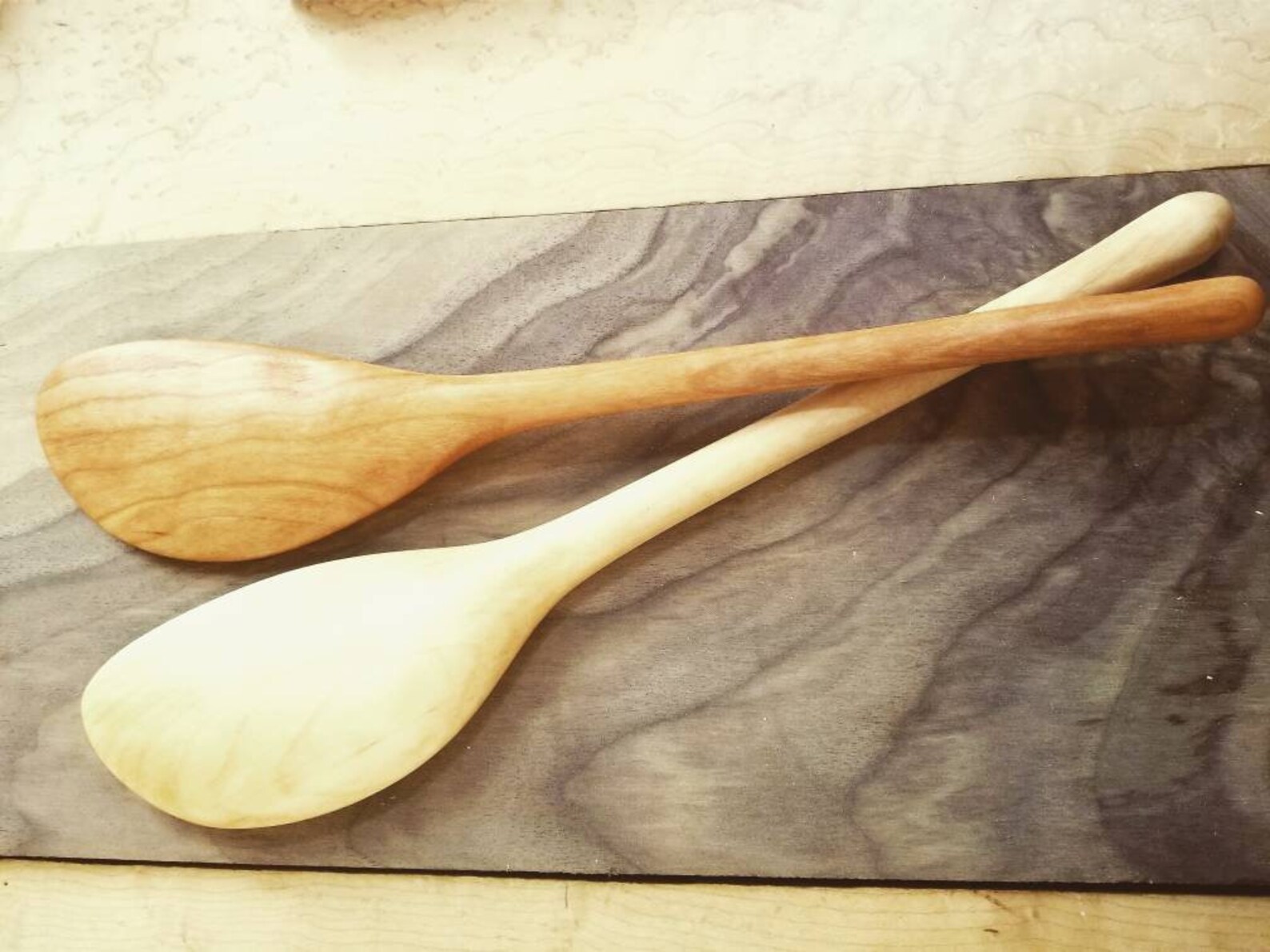 Wooden Stir Paddle Etsy