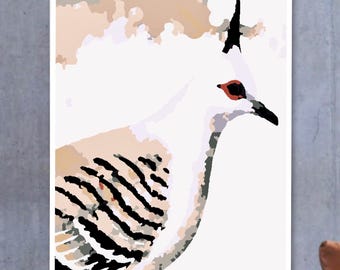 Australian Bird Paint by Numbers DIY Art (Digital Download)