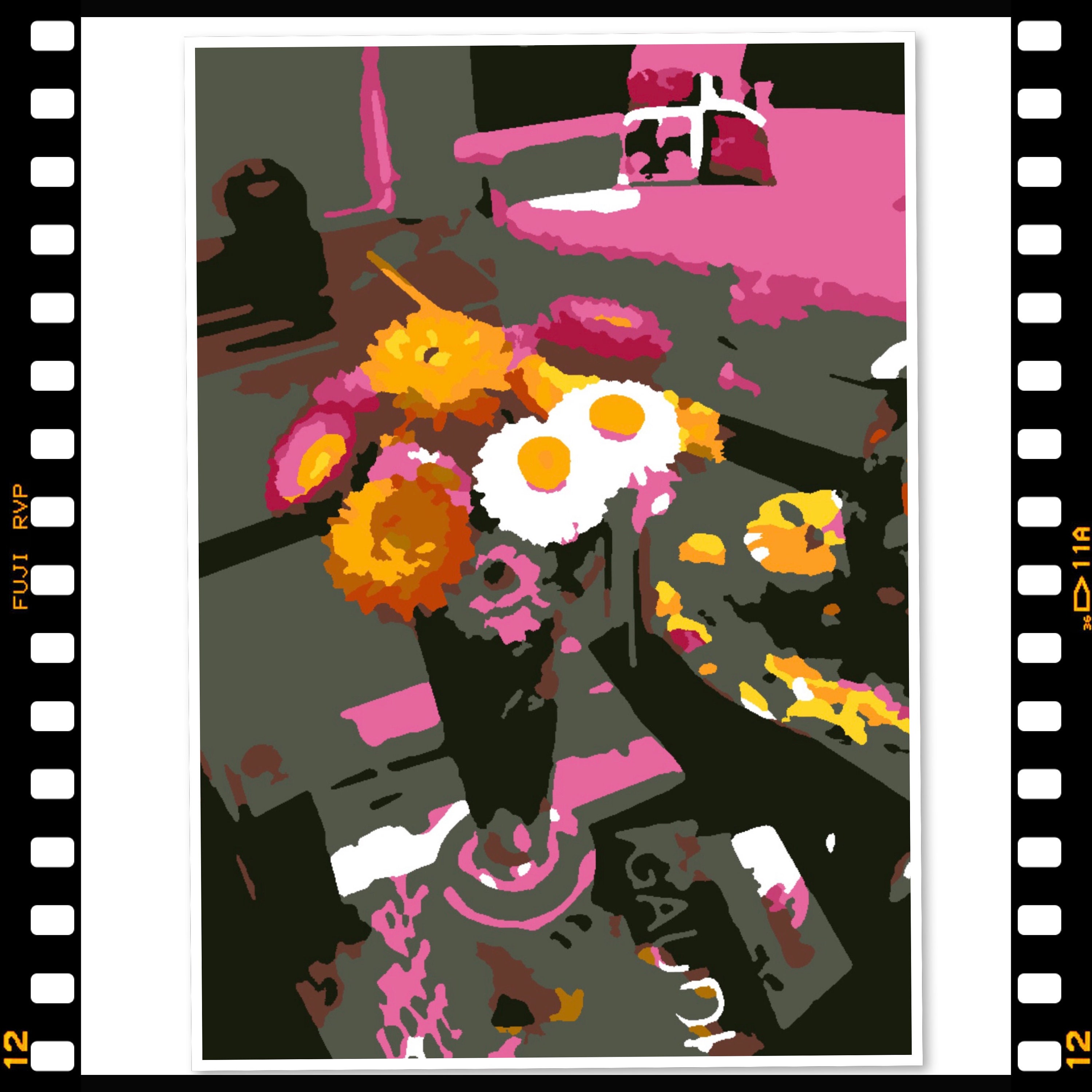 Abstract Paint by Numbers Printable Diy Artwork Numbered Etsy