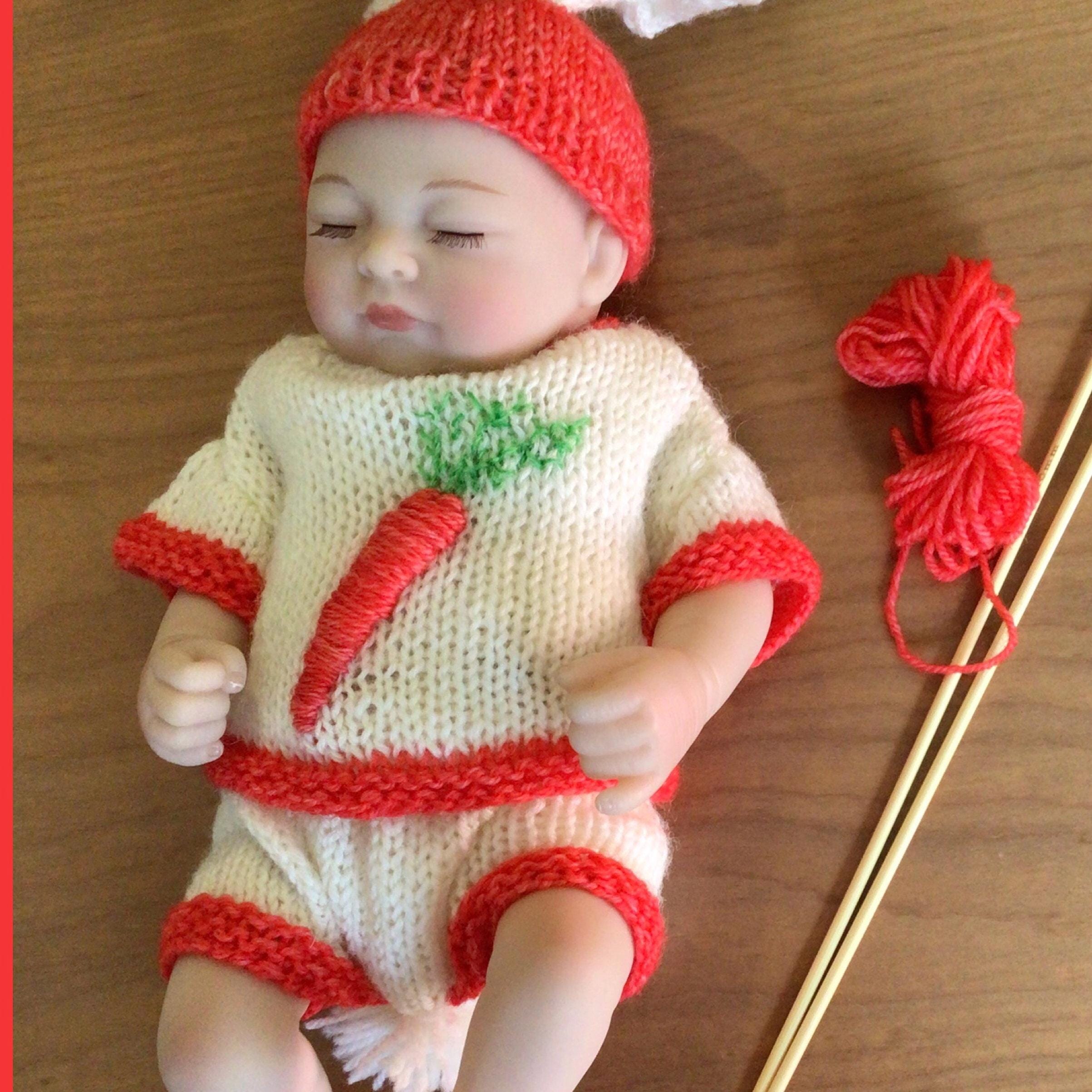 Doll Clothes Knitting Pattern: 10-12\, image size:2406x2406