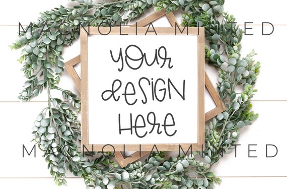 Sign Mockup Frame Mockup Blank Sign Photo Wood Sign Mockup Frame Mockup Blank Sign Photo Wood