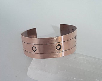 Unisex Copper Cuff Bracelet