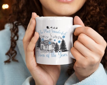 Christmas Gift for Dad, Husband, Mom, WIfe, Family Mug, The Most Wonderful Time Of The Year Mug
