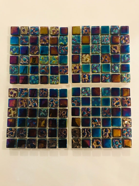Mosaic Tile Coasters Set Of 4 Image 0