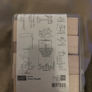 Stamp up Hostess Set - Picknick Parade 15er Set, nie benutzt