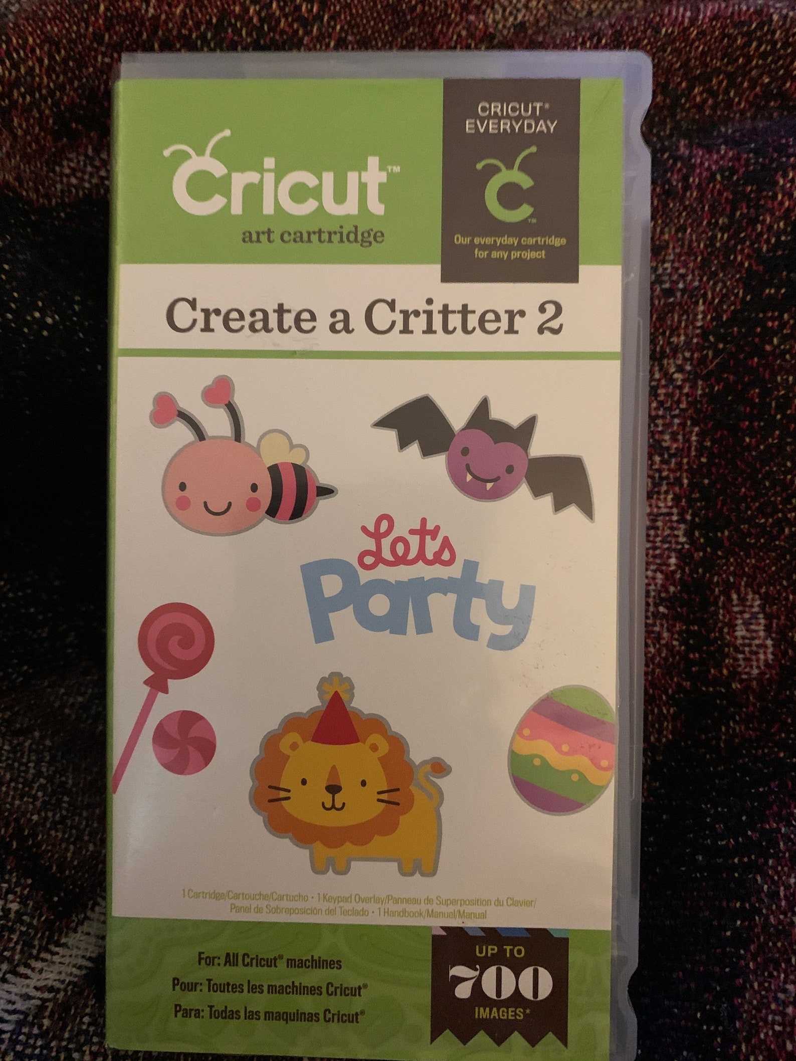 Cricut Create a Critter 2 cartridge Etsy