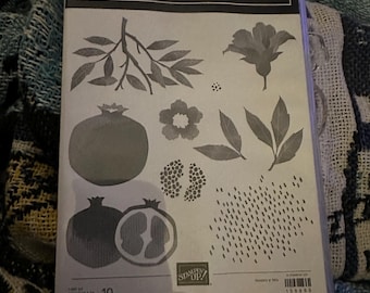 How To Use The Perfect Pomegranate Stamp Set By Stampin Up To Create A Beautiful Card How To Use The Perfect Pomegranate Stamp Set By Stampin Up To Create A Beautiful Card