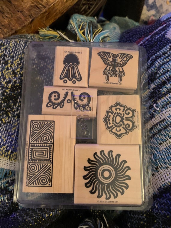 Stampin up Flores Misticas Set of 6 Used Once - Etsy Stampin up Flores Misticas Set of 6 Used Once - Etsy
