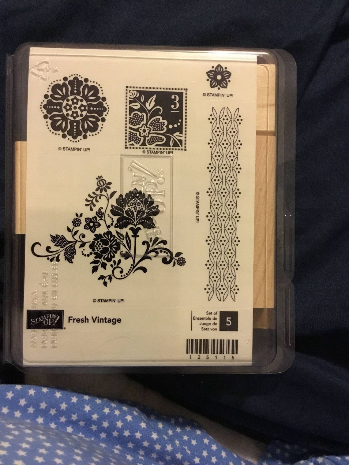 Stampin up Fresh Vintage Stamp Set Etsy