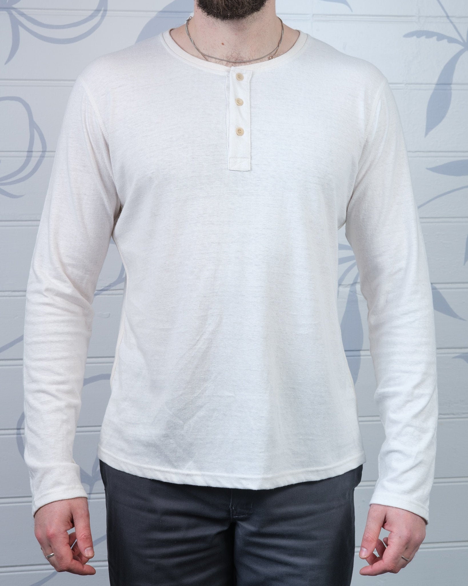 Organic Cotton Henley Shirt | Etsy 