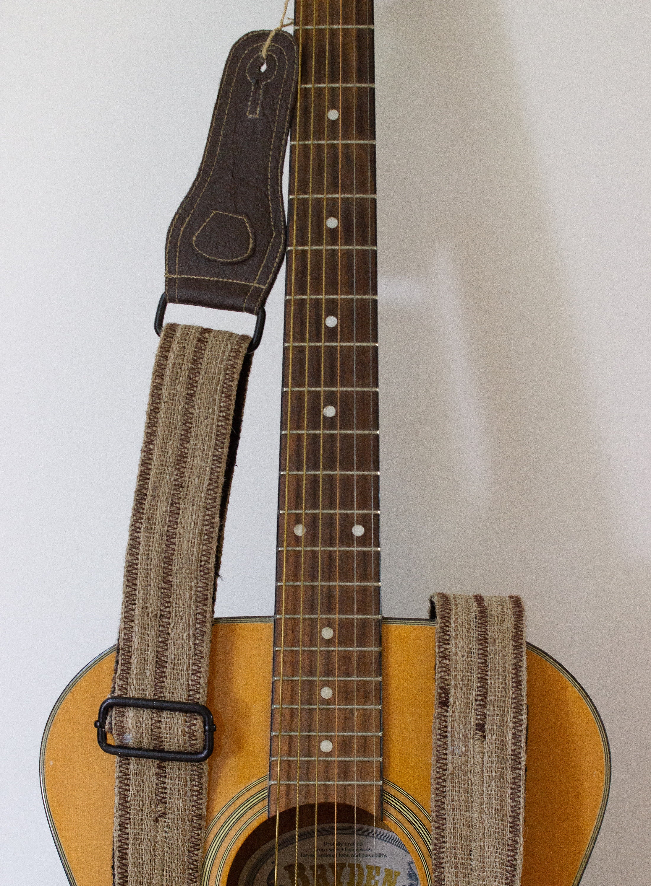 Hemp Guitar Strap Handmade in Nepal From 100 Natural Fibres Etsy UK