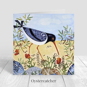 Tarjetas de felicitación con motivos de aves silvestres, arte inspirado en la naturaleza, seis diseños de fauna silvestre en acuarela, estuche de regalo. imagen 6
