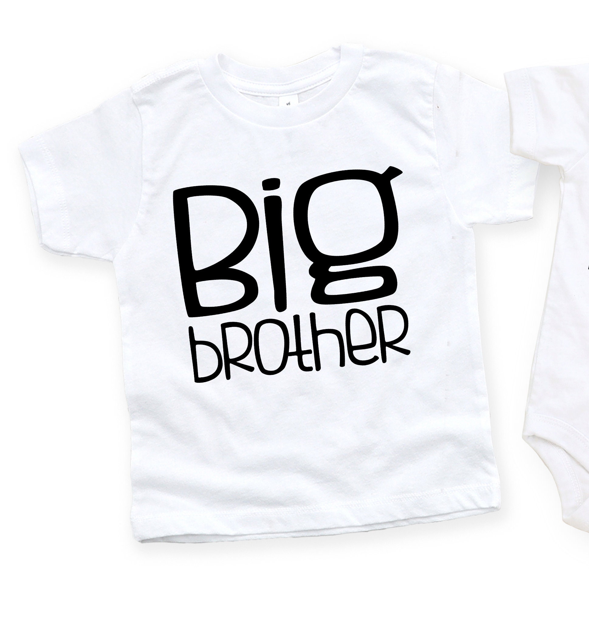 Sibling Shirt Set Big and Little Shirts Gender Reveal Etsy