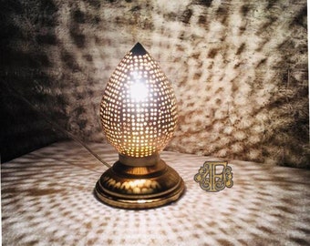 Moroccan floor lamp , Antique Brass Moroccan Altair Table Lamp , valentine day lights , table lamp lighting Moroccan
