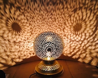 Moroccan standing Lights , Floor lamps , Moroccan lamp Table  , Moroccan standing lamp , boho lighting , standing lamp , lighting .
