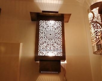 Wall Lamp , Wall light fixture Moroccan wall sconce , Moroccan sconce , Moroccan lampshade , housewarming gift
