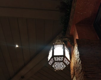 Wall light fixtaure , Moroccan wall light sconces, Moroccan wall sconce , Wall Light , housewarming gift , Moroccan lighting.