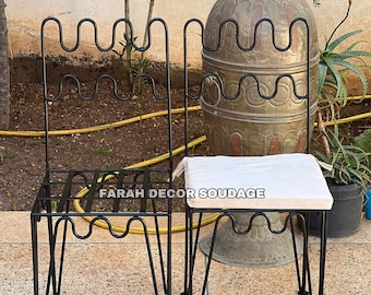 chair wrought iron