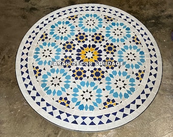 CUSTOMIZABLE Mosaic Table - Mosaic Table Art - Mid Century Mosaic Table - Handmade Table For Outdoor & Indoor