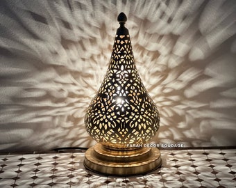 Moroccan Lighting Floor Lamp | Luxury Lamp | Moroccan Standing Lamp | Unique Traditional Moroccan Lamp | Handmade Luxury Moroccan Details