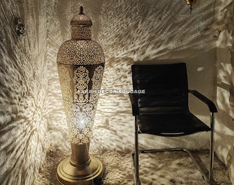 Moroccan Lighting Floor Lamp ,  Luxury lamp , Moroccan Floor Light , Standing Lamp , Moroccan lighting , Floor and Standing Lamps .