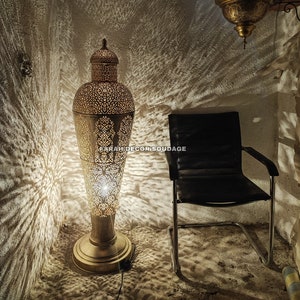 Moroccan Lighting Floor Lamp ,  Luxury lamp , Moroccan Floor Light , Standing Lamp , Moroccan lighting , Floor and Standing Lamps .