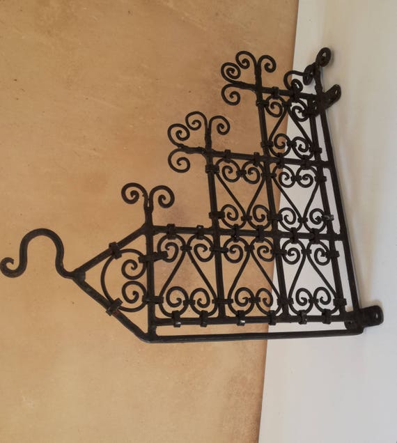 Artistic Black wrought iron Traditional Moroccan wall | Etsy