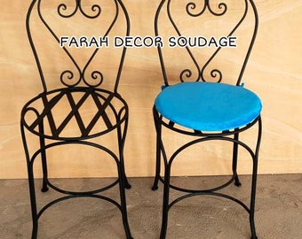 Wrought iron chair 2025