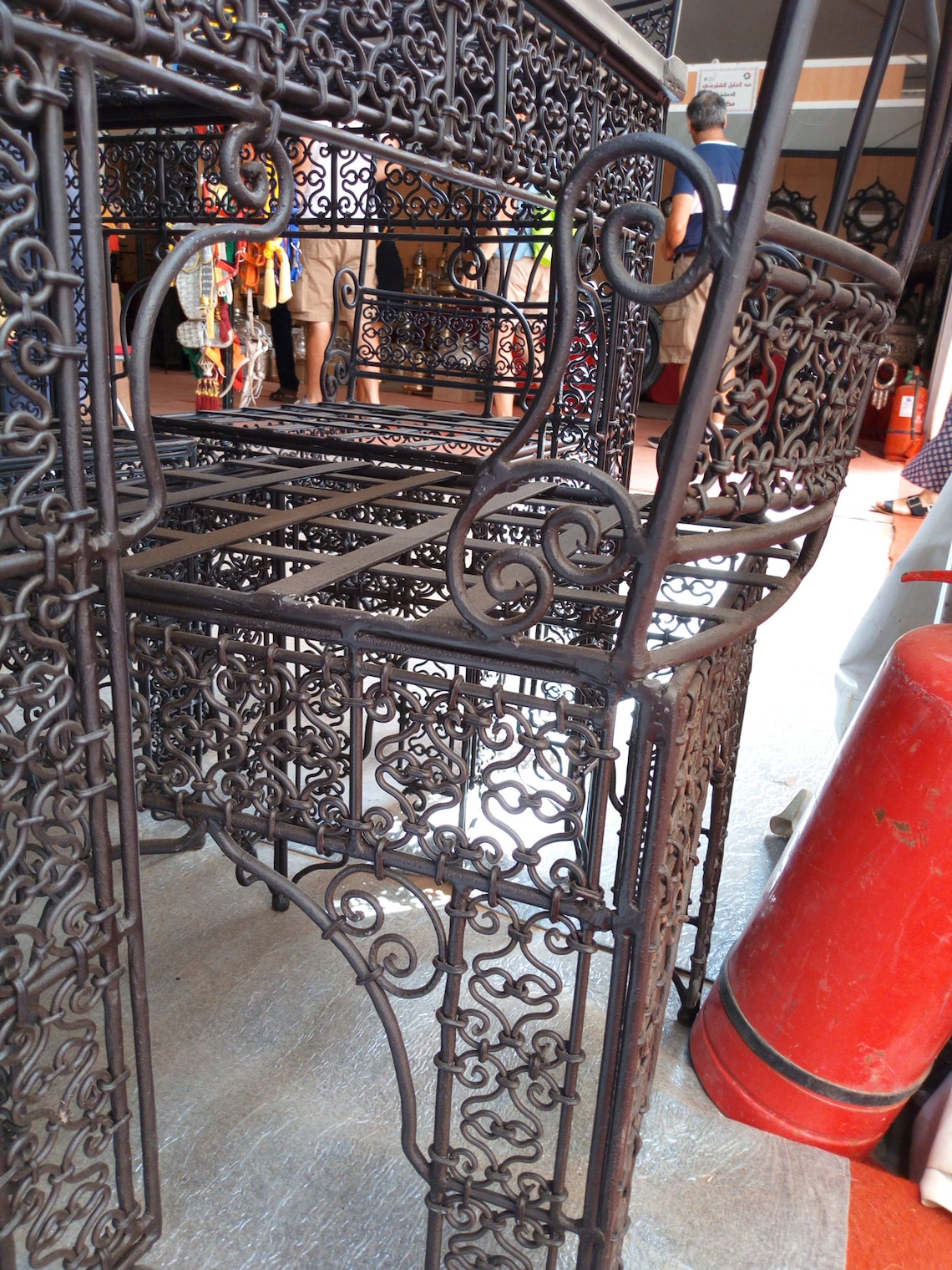 Wrought Iron Patio Furniture Garden table Chairs Wrought | Etsy