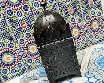 Moroccan Lantern , Wedding Metal Lantern , Moroccan Lantern Candle Holders , Lanterns Boho Candle Holder , iron lantern , Moroccan decor .